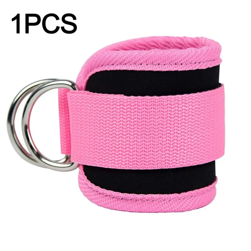 Padded Ankle Straps for Cable Kickbacks & Lower Body Training