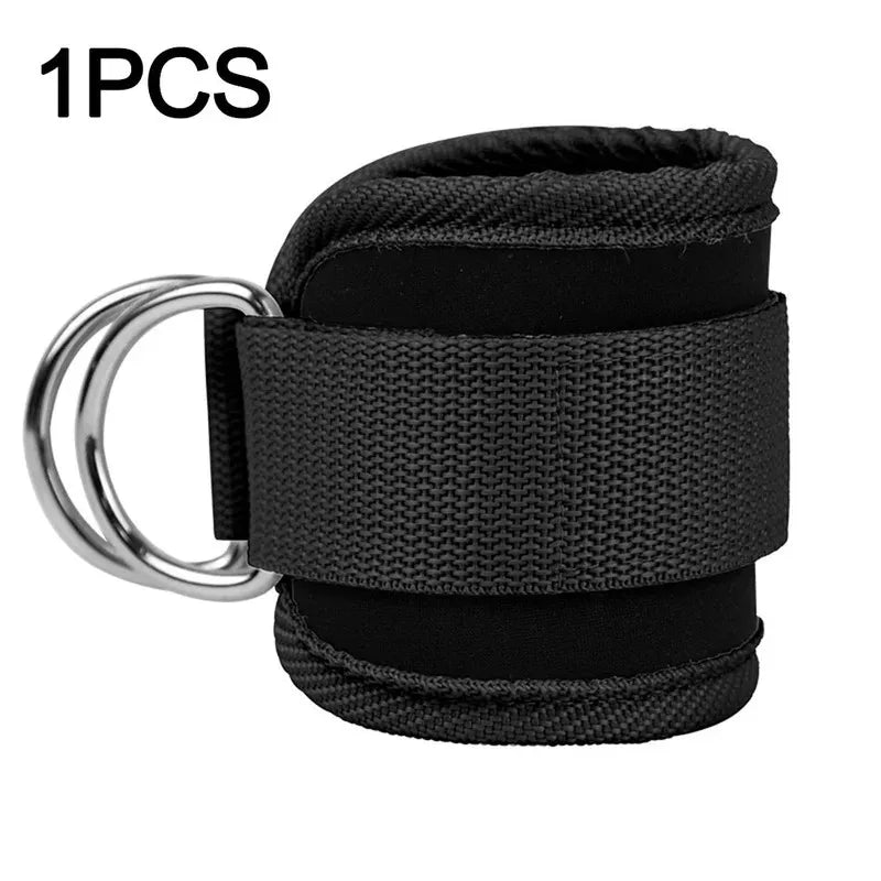 Padded Ankle Straps for Cable Kickbacks & Lower Body Training