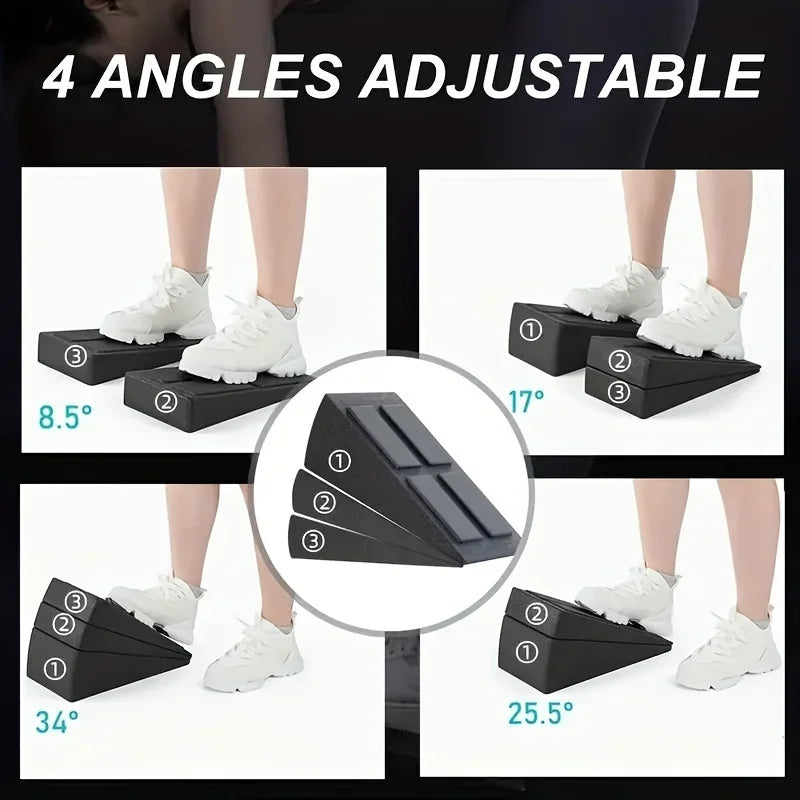 Non-Slip Squat Wedges for Improved Squat Depth & Leg Training