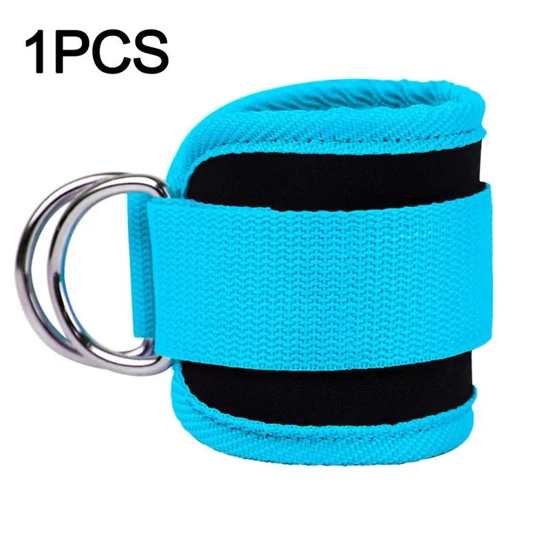 Padded Ankle Straps for Cable Kickbacks & Lower Body Training