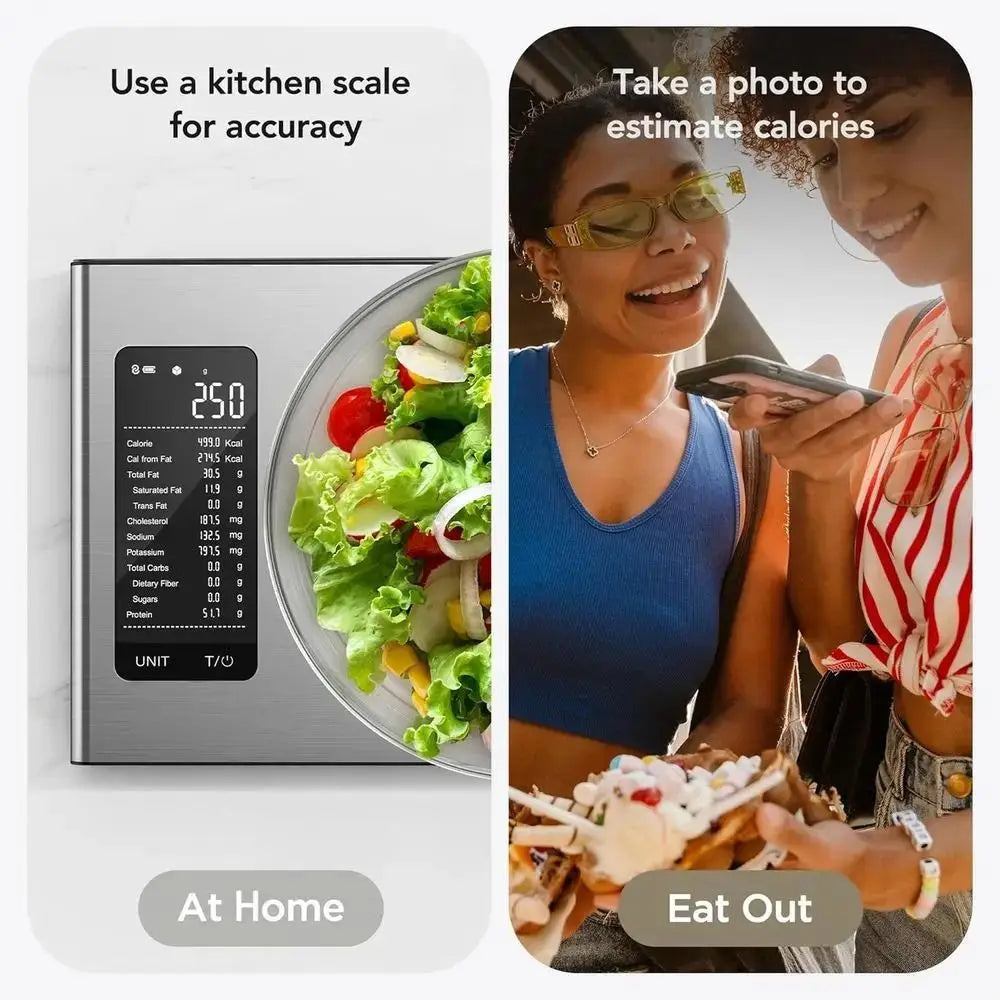 Bluetooth Smart Food Scale for Nutrition & Meal Tracking