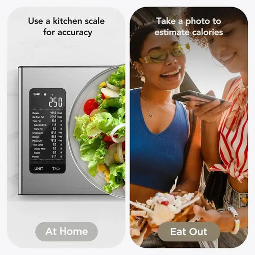 Bluetooth Smart Food Scale for Nutrition & Meal Tracking