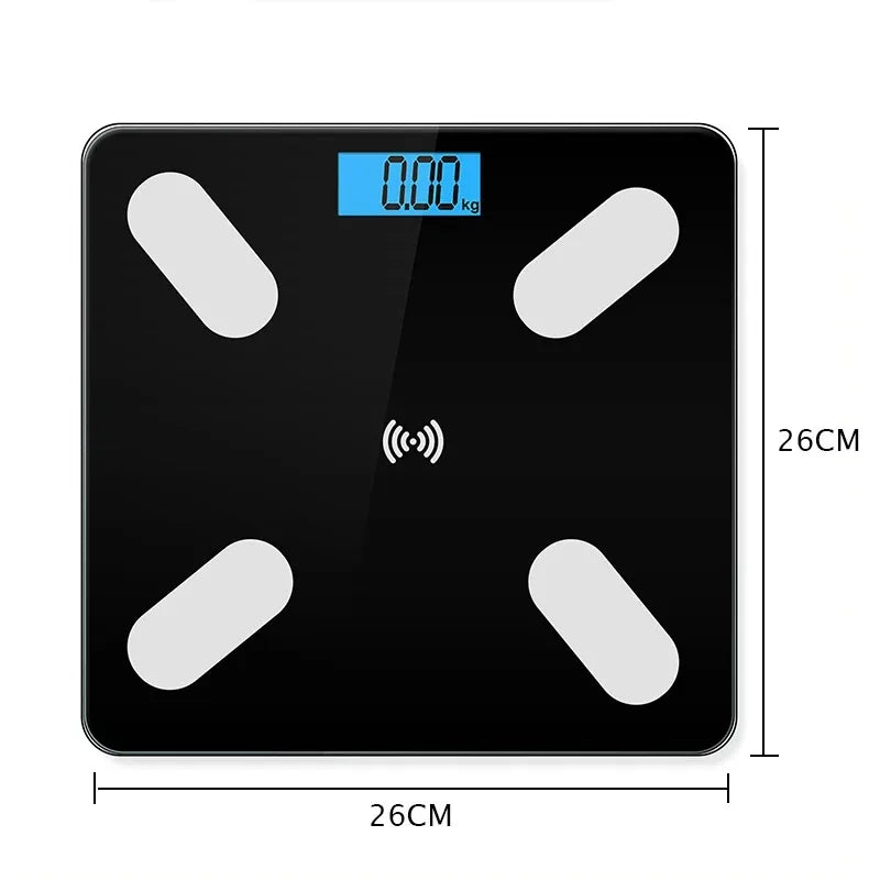 Bluetooth Smart Body Fat Scale | Track Weight, BMI & Body Composition