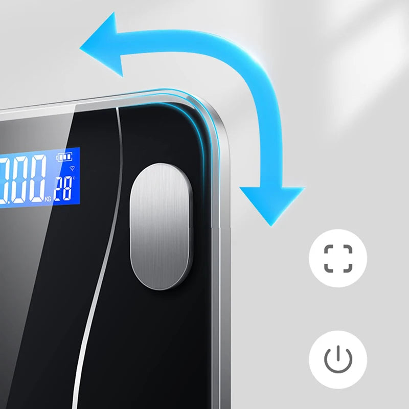 Bluetooth Smart Body Fat Scale | Track Weight, BMI & Body Composition